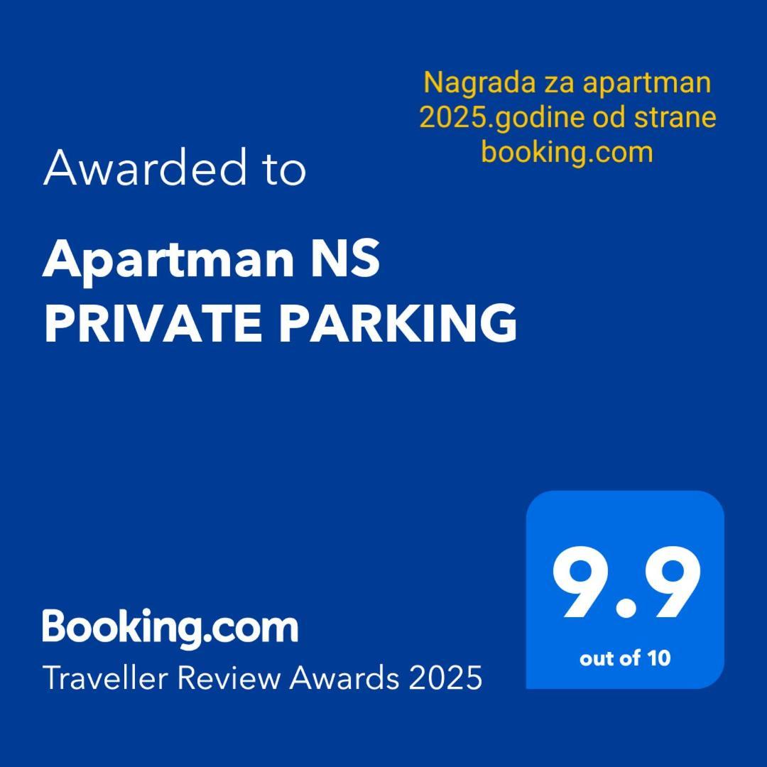 Apartman Ns Private Parking Apartment Нови Сад Екстериор снимка